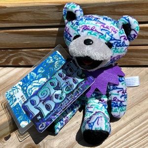 Poppa Bear Liquid Blue Beanie Baby Collectible! NEW!